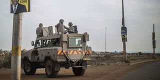 South African army