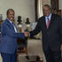 President Uhuru Kenyatta and his Somali counterpart Hassan Sheikh Mohamud.