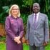Raila Odinga with Australian High Commissioner to Kenya Jenny Da Rin 