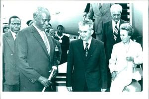 Daniel Arap Moi and Nicolae Ceausescu