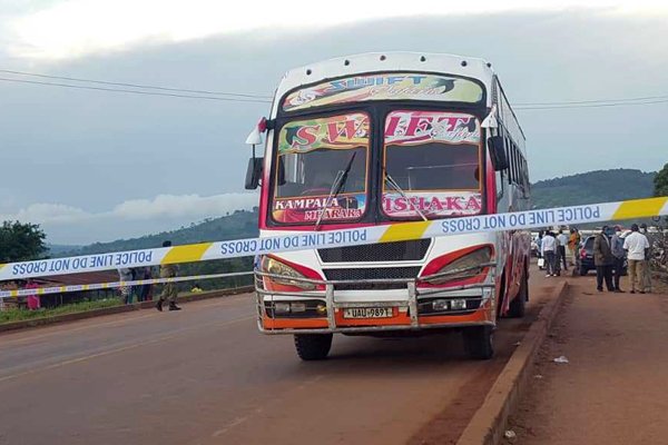 uganda bus explosion mpigi