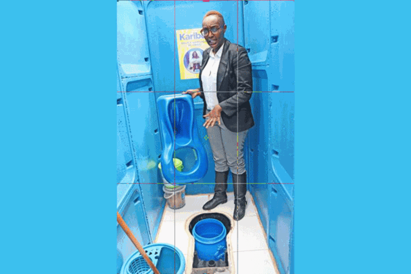 Sanergy Fresh Life Toilet and Sanergy Fresh Life Waste Management