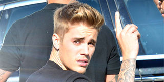Pop star Justin Bieber