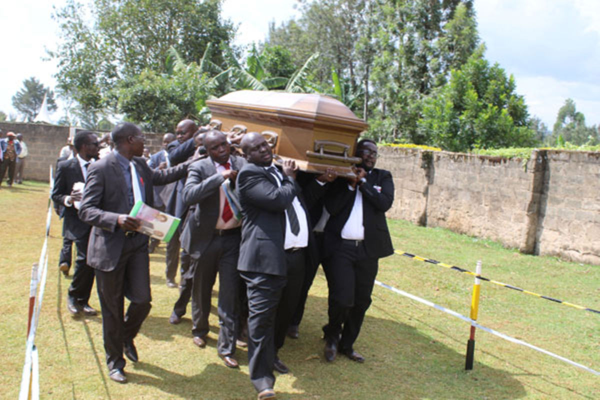 Nyachae calls for Kisii unity as wife is laid to rest | Nation