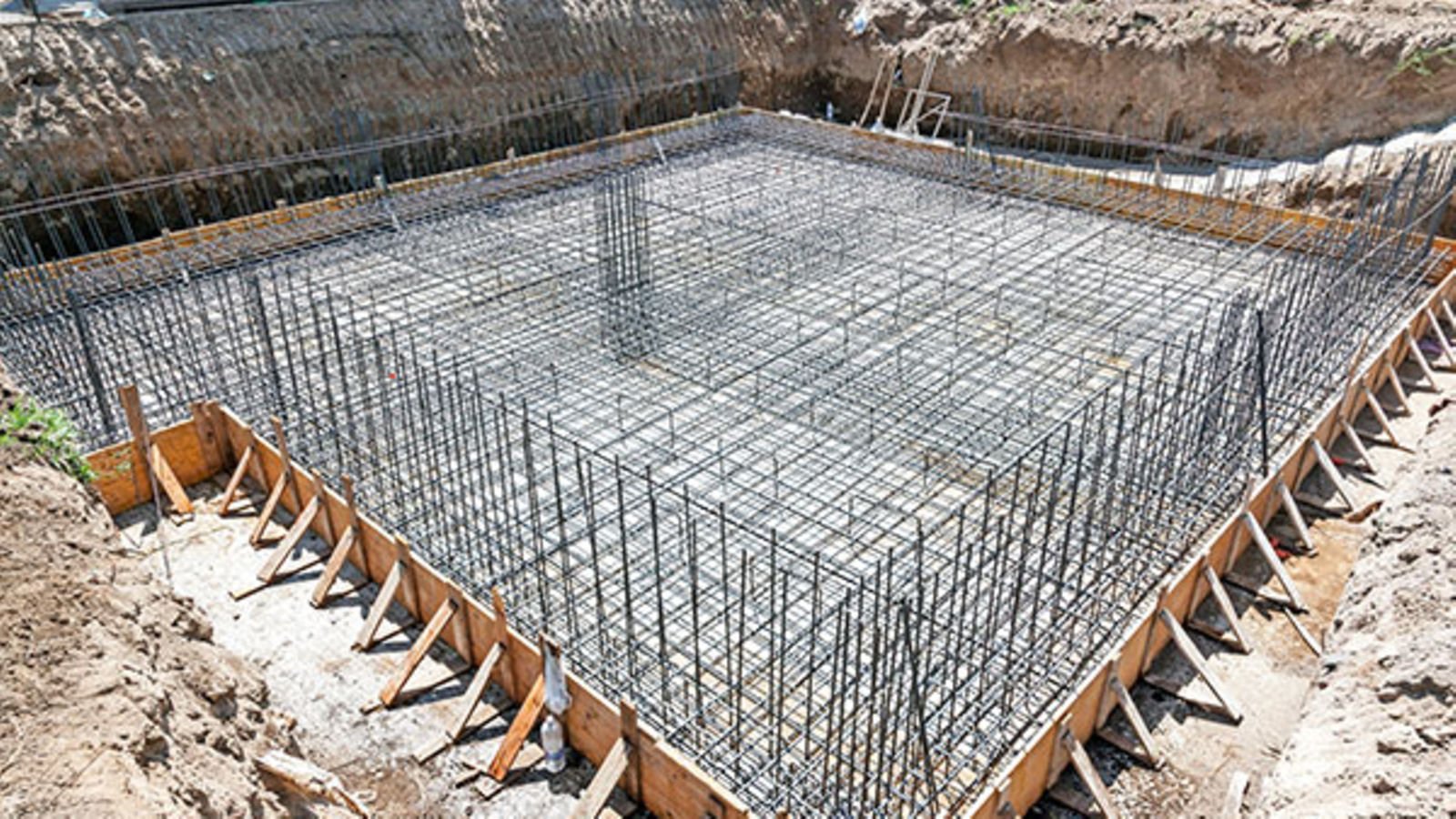house foundation construction