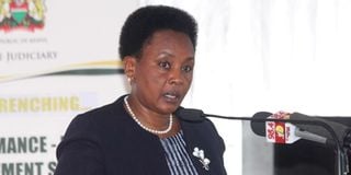 Deputy Chief Justice Philomena Mwilu 