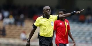 Fifa referee Peter Waweru