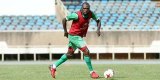 Harambee Stars defender Joash Onyango