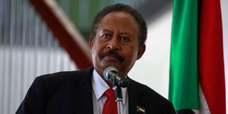 Sudan PM Abdalla Hamdok