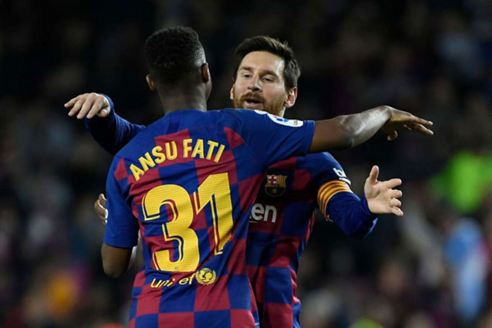 Teenager Ansu Fati inherits Messi's No.10 shirt at Barcelona