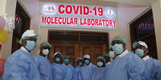Mandera Covid lab