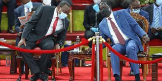 BBI, Uhuru Kenyatta, Raila Odinga