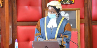 Machakos Speaker Florence Mwangangi