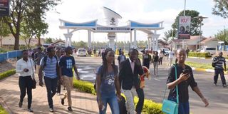 Kenyatta University students
