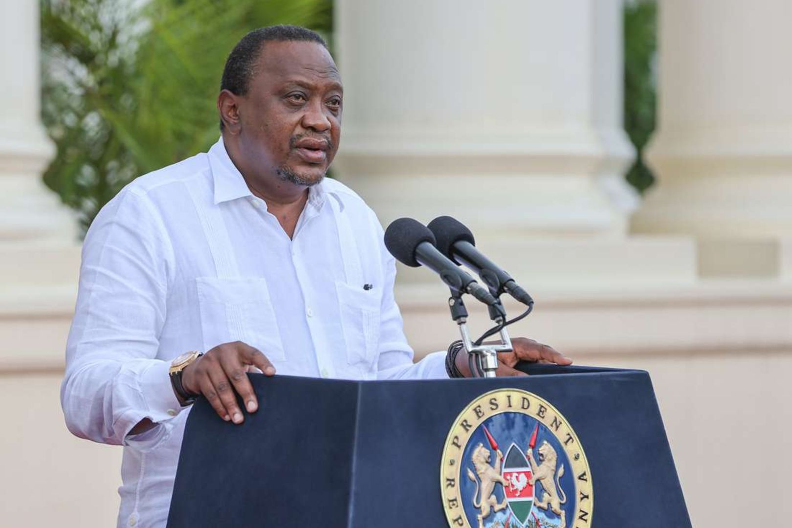 President Uhuru Speech Today : Covid 19 Kenya Extends Curfew Closure Of Schools Cgtn Africa