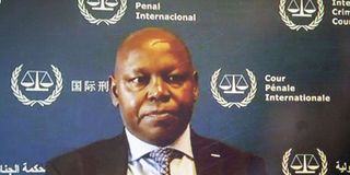 Kenyan lawyer Paul Gicheru at ICC