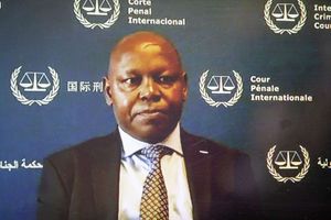 Kenyan lawyer Paul Gicheru at ICC