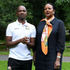 FKF president Nick Mwendwa and Sports CS Amina Mohamed