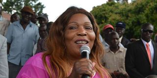 Kakamega politician Mabel Mark Muruli burial