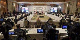 UN-led talks on libya government