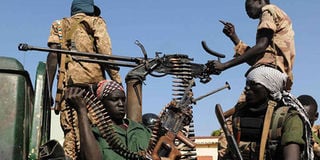 South sudan arms