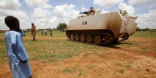 United Nations peacekeepers
