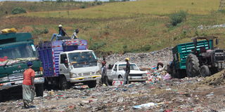 Gioto dumpsite in Nakuru Town