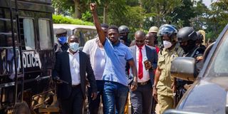 Ugandan presidential candidate Bobi Wine