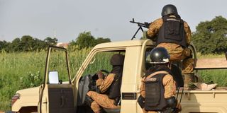 Burkinabe gendarmes