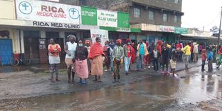 Kivumbini slum in Nakuru