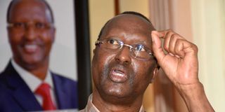 Isiolo Governor Mohamed Kuti 
