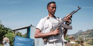 Amhara Region militia man