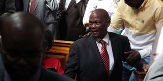 Kabuchai MP James Mukwe Lusweti