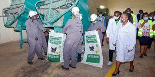 Kiaga animal feeds production unit 