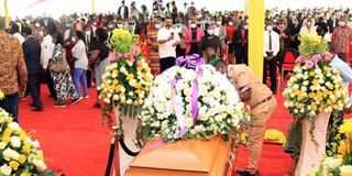 Joseph Nyagah burial