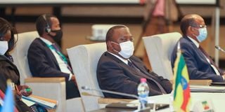 Uhuru at Igad summit in Djibouti