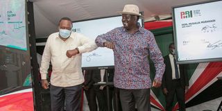 Uhuru Kenyatta, Raila Odinga