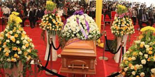 Joe Nyagah funeral