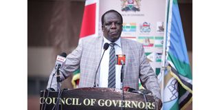 CoG chair Wycliffe Oparanya