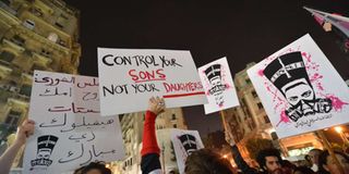 Egypt sexual harassment protest
