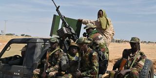 Nigerien soldiers 