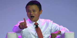 Chinese billionaire Jack Ma