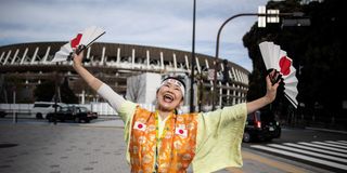 Olympics super fan Kyoko Ishikawa