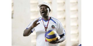 Kenya para volley coach Juma Walukhu
