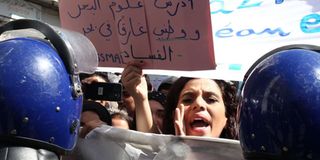 Algeria anti-graft protest