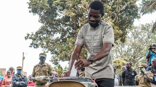Bobi Wine votes