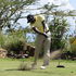 Justus Madoya in action during the penultimate round of the sixth leg of the Safari Tour