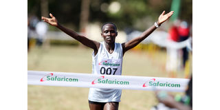 Rosemary Wanjiru wins Kenya Prisons Cross Country senior women's race