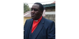 Bishop Josam Kariuki.