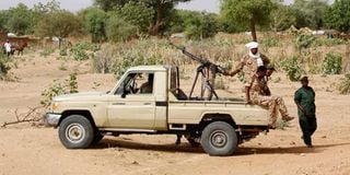 Sudanese security forces in West Darfur